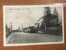 Cartolina castel san usato  Biella