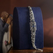 Bracelet argenté antique d'occasion  Paris VI
