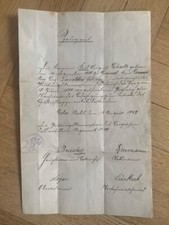 Zeugnis hufschmied bergisches gebraucht kaufen  Rommerskirchen
