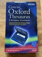 Seiko oxford thesaurus for sale  OLDHAM