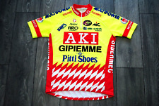 Camisa de ciclismo NALINI MONACO TEAM GIPIEMME AKI 1995 CAMISETA RETRÔ MASCULINA M-L comprar usado  Enviando para Brazil