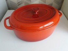 Cocotte fonte ovale d'occasion  Calais