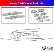 Vascular Fistola Tunnellizzatore Set 11er Ortopedico Chirurgico Strumenti, usado comprar usado  Enviando para Brazil