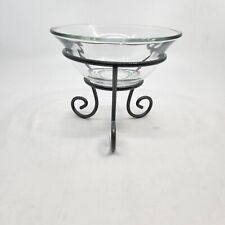 Glass bowl metal for sale  Louisville