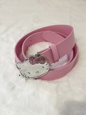 Coqueta Cinturón Rosa Ajustable Y2K Gyaru Hello Kitty Kawaii, usado segunda mano  Embacar hacia Argentina