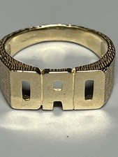 9ct gold dad for sale  LONDON