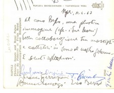 1967 napoli cartolina usato  Milano