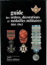 Guide ordres decorations d'occasion  Athis-Mons