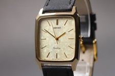 Vintage 1994 [Quase Perfeito] Seiko Dolce 8N41-5130 Relógio Masculino de Quartzo Dourado do Japão comprar usado  Enviando para Brazil