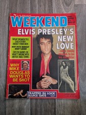 Weekend magazine elvis for sale  WORTHING
