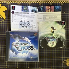 Chrono Cross PS 1 PlayStation japonês com folha de operação em inglês na caixa comprar usado  Enviando para Brazil