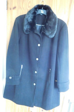 Black coat fur for sale  WHITSTABLE