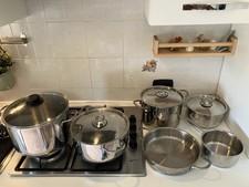 Set pentole acciaio usato  Anzio