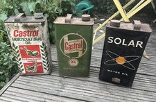 Vintage cans solar for sale  COLCHESTER