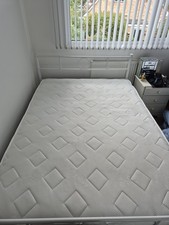 Double bed white for sale  REDDITCH