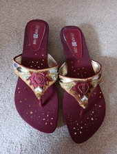 Beautiful embroidered sandals for sale  WESTON-SUPER-MARE