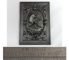 Plaque fonte dietrich d'occasion  Bischwiller