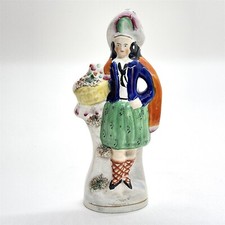 Antique staffordshire flatback for sale  STREET