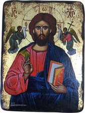Handpainted greek orthodox for sale  UK