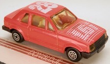 Ford Escort europeu 1980-1986 3 portas hatchback vermelho cereja Maisto escala 1/64 comprar usado  Enviando para Brazil