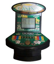 CALIBUR DELUXE 5 EN 1 CASINO VIRTUAL MESA O REGAZO MINI JUEGO DE MÁQUINA ARCADE segunda mano  Embacar hacia Mexico