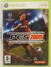 Pro Evolution Soccer 2009 Pes 9 09 Microsoft Xbox 360 Pal completo comprar usado  Enviando para Brazil