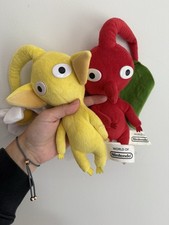 Conjunto de Pelúcia Pikmin Oficial Nintendo, Amarelo e Vermelho comprar usado  Enviando para Brazil