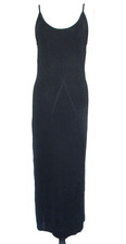 Usado, Vestido maxi feminino Willi Smith Collection preto sem mangas compridas malha M comprar usado  Enviando para Brazil