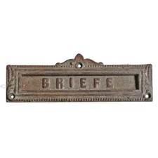 Briefklappe antik briefschlitz gebraucht kaufen  Dresden