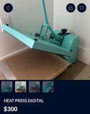 Máquina de prensa térmica 15x15" impressora de sublimação digital prensa térmica para sublimação, usado comprar usado Máquina de prensa térmica 15x15" impressora de sublimação digital prensa térmica para sublimação, usado comprar usado  Enviando para Brazil