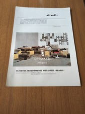 1962 olivetti arredamenti usato  Romallo