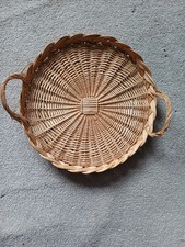 Vintage round wicker for sale  KINGS LANGLEY