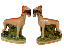 Antique whippet pair for sale  MORPETH