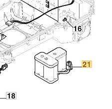 Pacco batteria 2.0 usato  Ficarolo