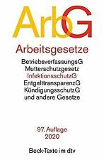 Arbeitsgesetze arbg den gebraucht kaufen  Berlin