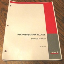 Case IH PTX300 Cinzel Arado Serviço Reparação Manual Precisão Lavoura CIH NOVO!, usado comprar usado  Enviando para Brazil