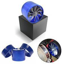 BLUE TURBONATOR Performance Turbo Entrada de Ar Supercharger Ventilador Kit POUPANÇA DE GÁS, usado comprar usado  Enviando para Brazil