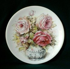 PRATO DE ALMOÇO DUQUESA OSSO FINO PORCELANA PRATO INICIAL OU PRATO DE SALADA ROSAS ROSAS ROSAS ROSAS comprar usado  Enviando para Brazil