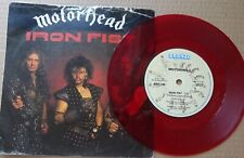 MOTORHEAD--IRON FIST--RED VINYL--FLIP--REMEMBER ME-P/S--7" VINYL 45-V/G+ comprar usado  Enviando para Brazil