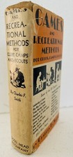 1940 Games and Recreational Methods Vintage Book by Charles F Smith Hardcover DJ segunda mano  Embacar hacia Mexico