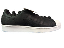 Adidas Superstar Originals preto branco tamanho 11.5 EUA comprar usado  Enviando para Brazil