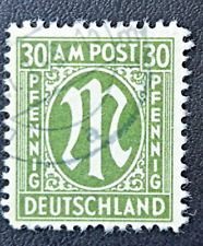 Briefmarke 1945 amerikanische gebraucht kaufen  Lützen