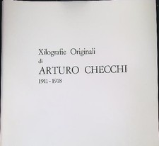 Xilografie arturo checchi usato  Italia