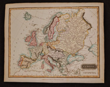 Antica carta geografica usato  Albano Laziale
