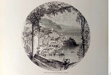 Amalfi stampa originale usato  Latina
