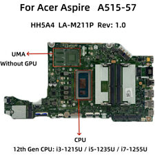 Para Acer Aspire A515-57 UMA i3-1215U i5-1235U i7-1255U CPU DDR4 HH5A4 LA-M211P segunda mano  Embacar hacia Argentina