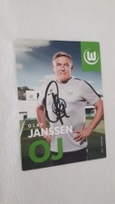 VFL Wolfsburg Olaf Janssen original handsignierte  Autogrammkarte comprar usado  Enviando para Brazil