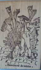 Wooden brush merchants d'occasion  Expédié en Belgium