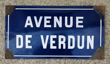 Avenue verdun plaque d'occasion  Blois