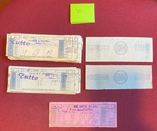 Lotto cedole biglietti usato  Giugliano in Campania